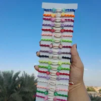 دستبند گردنبند و پابند صدف،کریستال،بافت|بدلیجات|اهواز, کارون|دیوار