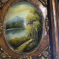 شش عدد تابلوی زیبای عتیقه( ورق بزن)|کلکسیون اشیاء عتیقه|تهران, شهرک آسمان|دیوار