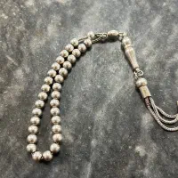 تسبیح نقره کوچیک