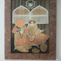 تابلو زنان نوازنده سنتی