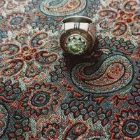 انگشترالماس موزنایت به وزن ۵۲گرم