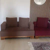 مبل ۷نفره،چوب راش،بسیارتمیز،بدون تغییر در فوم کف