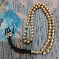 تسبیح دانه درشت برنجی