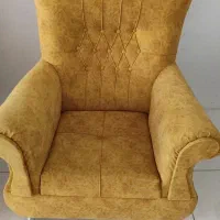 مبل ۷نفره و جلو مبلی ۴عدد و میر تلوزیون فقط۲۴تومن|مبلمان خانگی و میز عسلی|بجنورد, |دیوار