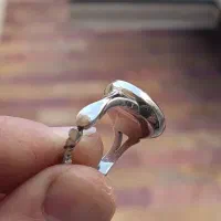 انگشتر و دستبند نقره|جواهرات|قم, مسجد امام حسن|دیوار