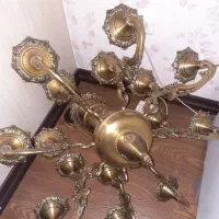 خریدار  وفروش آیینه شمعدان برنجی و لوستر