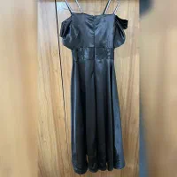 لباس مجلسی ساتن آمریکایی براق کاملا سالم و نو|لباس|مشهد, آبکوه|دیوار