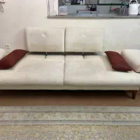 مبل تخت شو سه نفره|مبلمان خانگی و میز عسلی|شیراز, شهرک بهشتی|دیوار