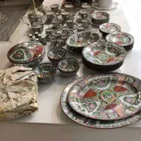 سرویس چینی مرغی (قدمت بالای پنجاه سال)|ظروف سرو و پذیرایی|تهران, آبشار|دیوار