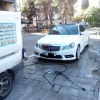خدمات کارواش سیار آینه در محل با مواد نانو