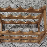 قفسه چوبی بطری|کتابخانه، شلف، قفسههای دیواری|تهران, جردن|دیوار