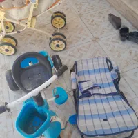 کالاسکه ویه عدد سه چرخ کودک با نی نی لالا