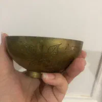 پیاله قلمزنی شده برنجی