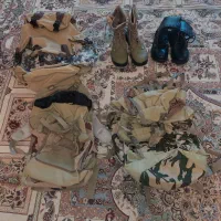 پوتین و کوله پشتی کوهنوردی