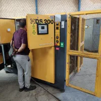 کمپرسور باد اسکرو پمپ باد پیستونی درایر و مخزن