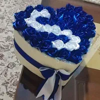 گل های روبانی|گل مصنوعی|میانه, |دیوار