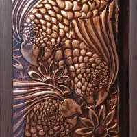 تابلو دکوراتیو مسی|صنایع دستی و سایر لوازم تزئینی|کازرون, |دیوار