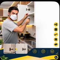 طرح تعویض کابینت کارکرده با کابینت نو