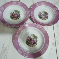 تعدادی ظروف قدیمی(گل سرخی ، گل گندمی )|ظروف سرو و پذیرایی|اندیشه, اندیشه فاز ۱|دیوار