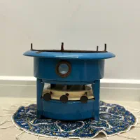 چراغ سه فیتیله عتیقه با عمر بیش از نیم قرن