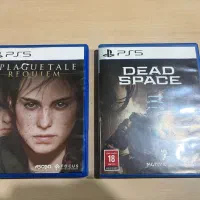 دیسک Dead space و A plague tale requiem برای PS5