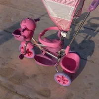 سه چرخه دوچرخه صورتی|دوچرخه، اسکیت، اسکوتر|کرمان, |دیوار