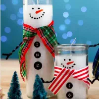 شمع های تزیینی کریسمسی|صنایع دستی و سایر لوازم تزئینی|تهران, افسریه جنوبی|دیوار