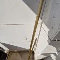 ۲ عدد چوب پرده فلزی
