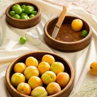 سینی 3تکه گرد 25میل