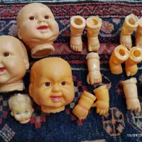 کله عروسک و ملزومات