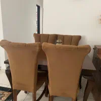 میز نهارخوری 4نفره|میز و صندلی غذاخوری|رشت, حمیدیان|دیوار