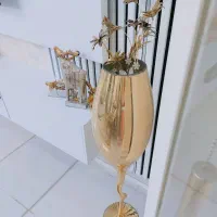 گلدان با گل