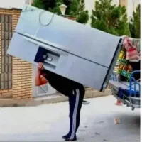 کارگراسباب کشی یخچال ساید وسایل منزل