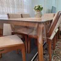 میز غذاخوری شش نفره بدونه صندلی