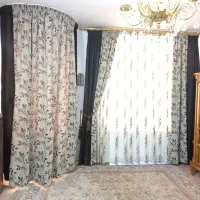 پرده ی تور و دستک