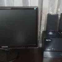 کلمپیوتر سالم مانیتور بزرگ