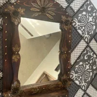 ایینه قدیمی کار دست|صنایع دستی و سایر لوازم تزئینی|تهران, امین حضور|دیوار