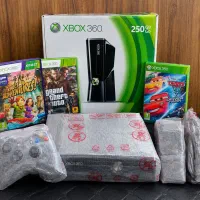 ایکس باکس 360xboxدسته هارد250 کپی خور نو با کارتون