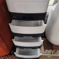 دراور پلاستیکی 4 کشو|جاکفشی، کمد، دراور|رضوانشهر, |دیوار