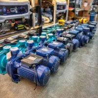 موتور الکتروپمپ آب روچاهی برق لجنکش بدنه استیل