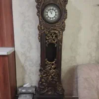 ساعت دیواری ایستاده جنس چوب راش