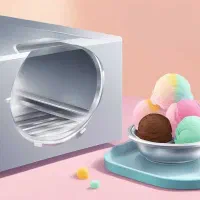 FreezeDryer دستگاه تولید بستنی خشک کن MultiChamber