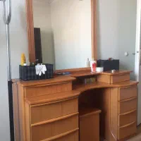 میز آرایشی تمام چوب