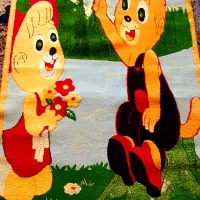 فرش کودک درحد نو