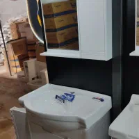 روشویی کابینتی63 با آینه باکس 60*60