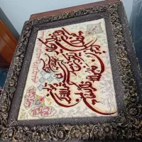 تابلو فرش دستبافت در حد نو