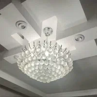 لوستر کریستالی|لوستر و چراغ آویز|اصفهان, شاهد|دیوار