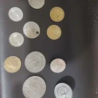 سکه قدیمی 2تاس  مهره قیمت مفت گذاشتم