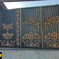 درب حیاط درب باغی درب فرفورژه درب کلاسیک کیت کتی|مصالح و تجهیزات ساختمان|خمینی‌شهر, |دیوار