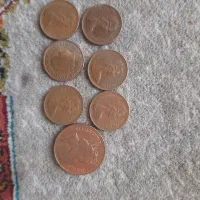 سکه یک پنی انگلیس ۱۵۰ عدد